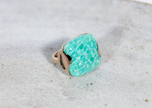 Amazonite Ring