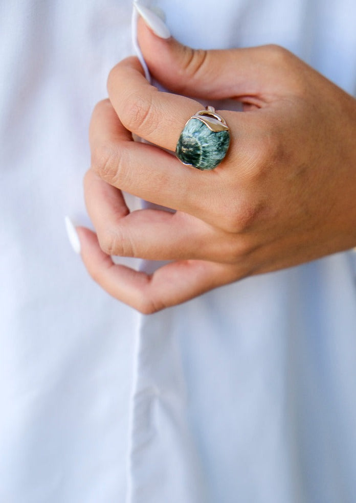 Seraphinite Ring