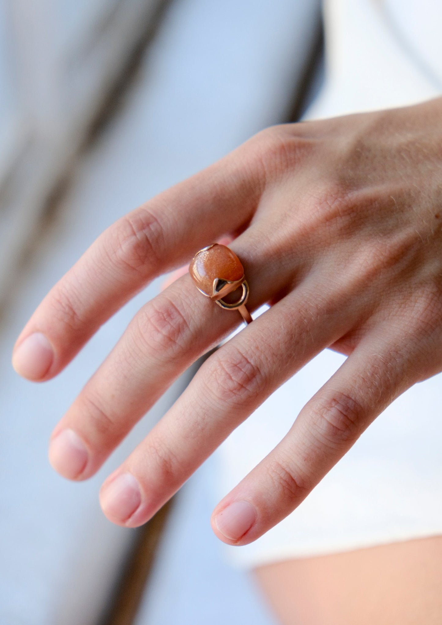 Sunstone Ring