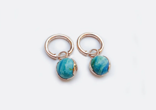 Opaline Hoops