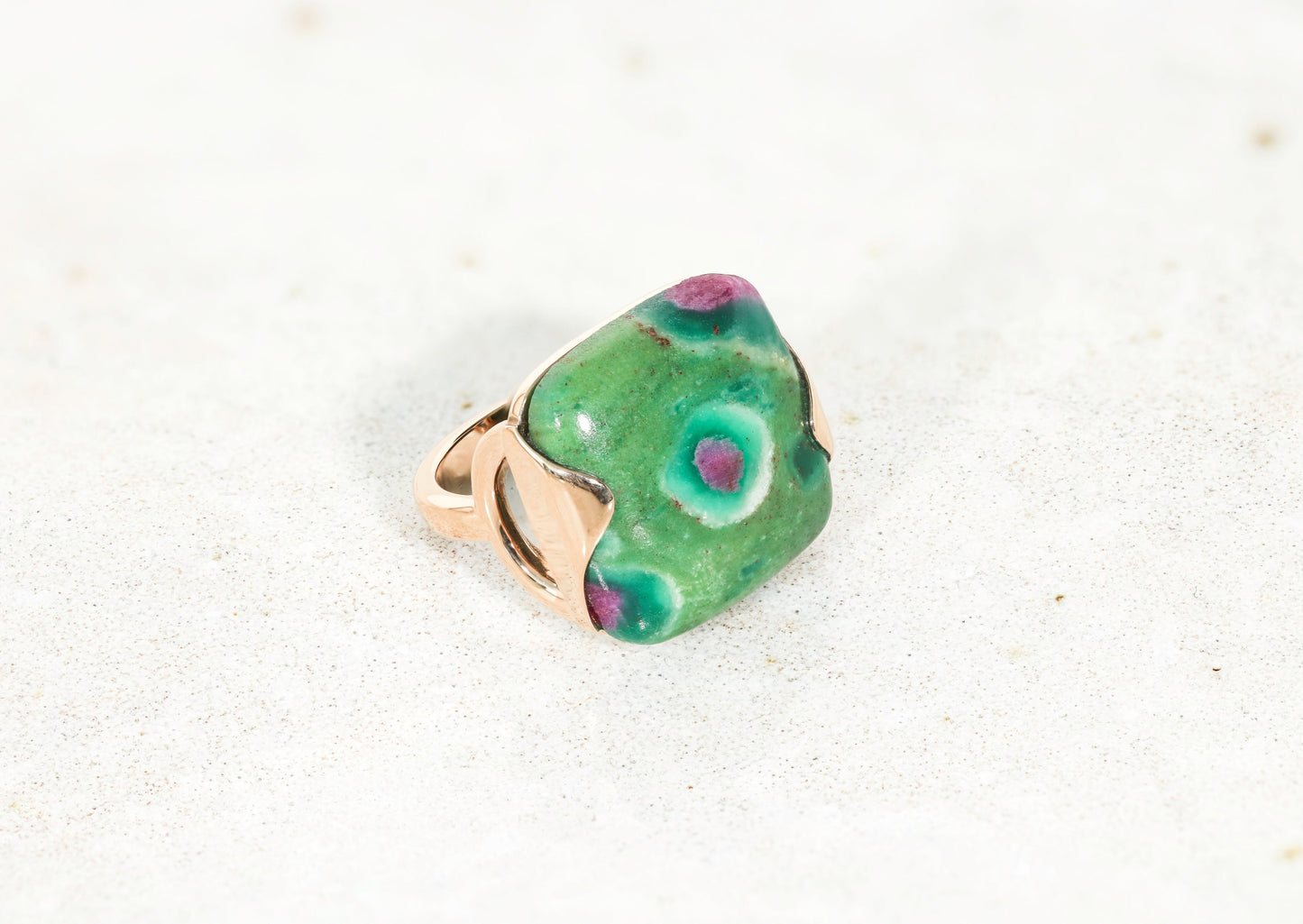 Ruby Zoisite Ring